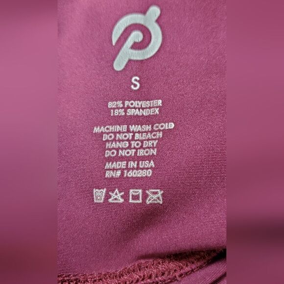Peloton Maroon Purple Leggings - Picture 6 of 6